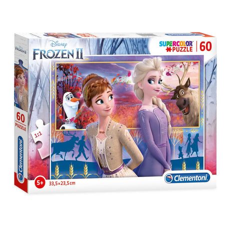 Clementoni puslespil disney frozen 2, 60 stk.