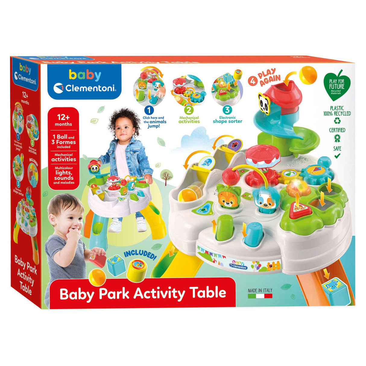 Clementoni baby - interaktivt aktivitetsbord