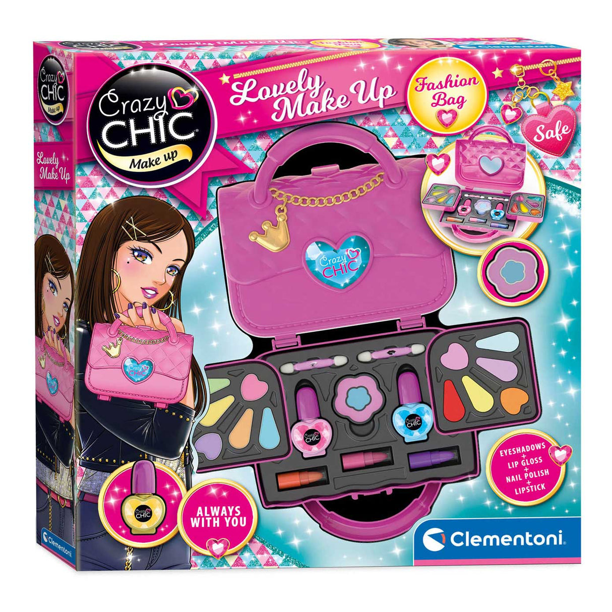 Clementoni Crazy Chic Make-Up Bag