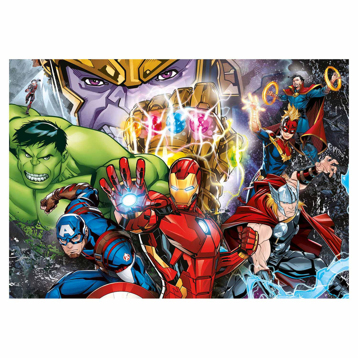 Clementoni strålende puslespil Marvel Superhelte, 104st.