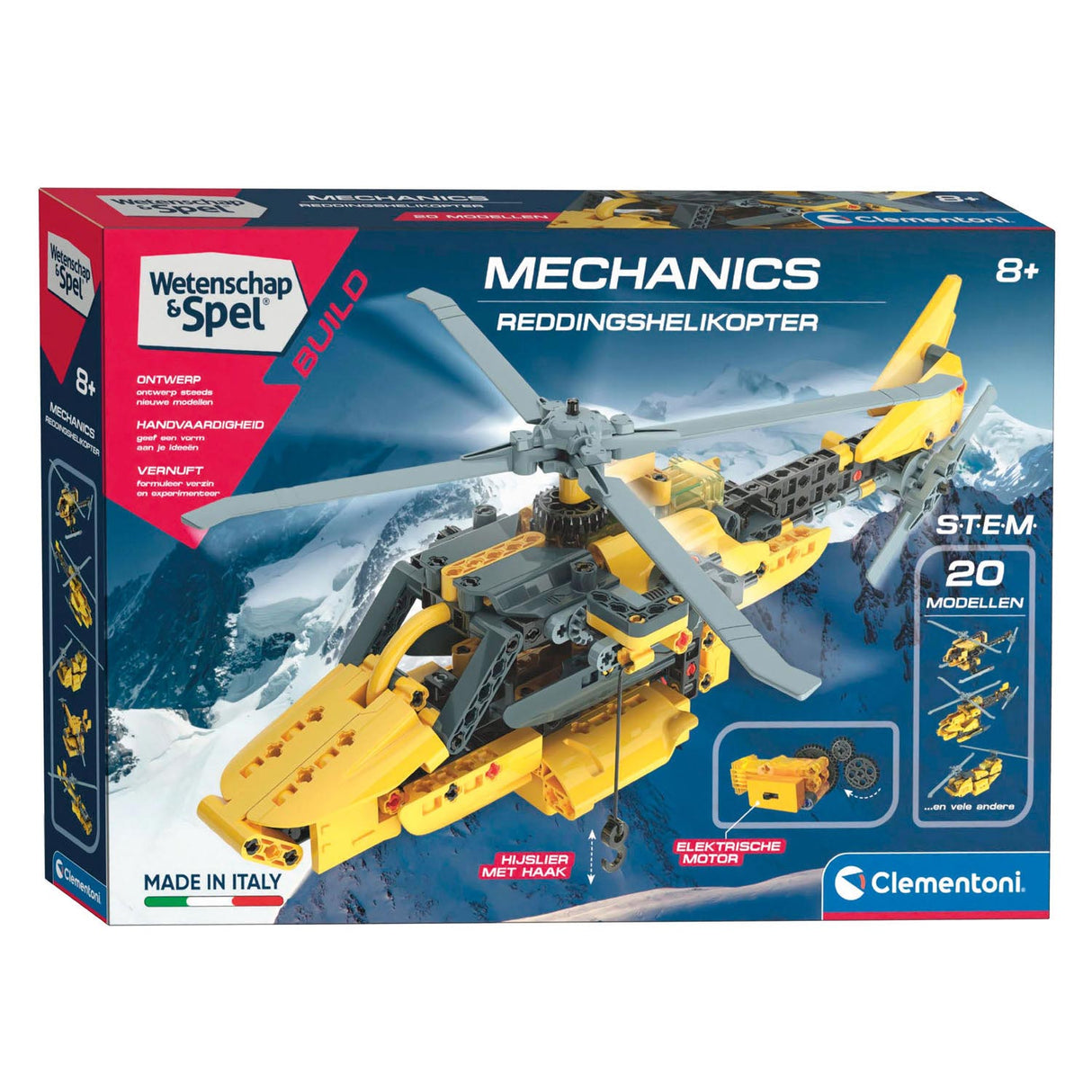 Clementoni Science Game Mechanics Rescue Helicopter