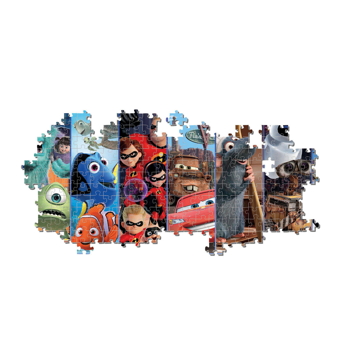 Clementoni Panorama -puslespil Disney Pixar, 1000st.