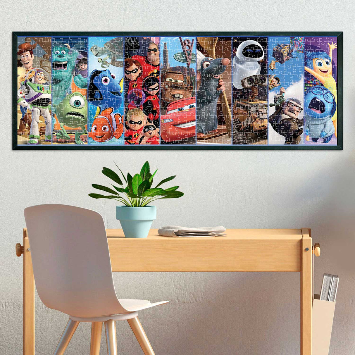 Clementoni Panorama -puslespil Disney Pixar, 1000st.