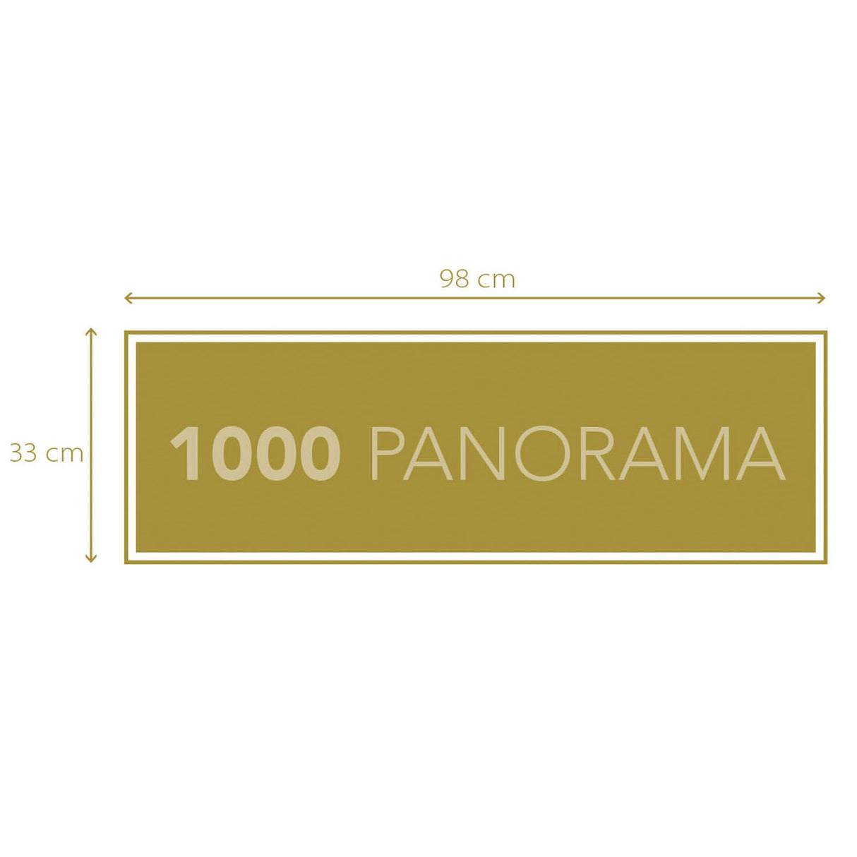 Clementoni Panorama -puslespil Disney Pixar, 1000st.
