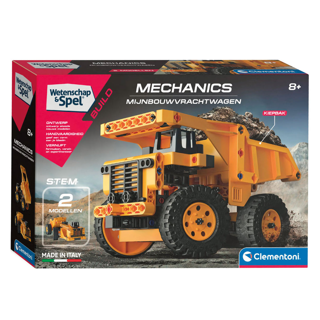 Clementoni Science Game Mechanics Mijnvrachtwagen