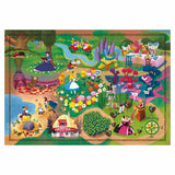 Clementoni World Map Puzzle Alice i Eventyrland, 1000st.