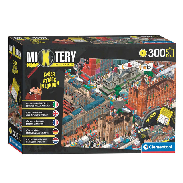 Clementoni Mystery Puzzle -hackere i London, 300st.