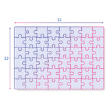 Clementoni SuperColor Puzzle 3x48 stykker