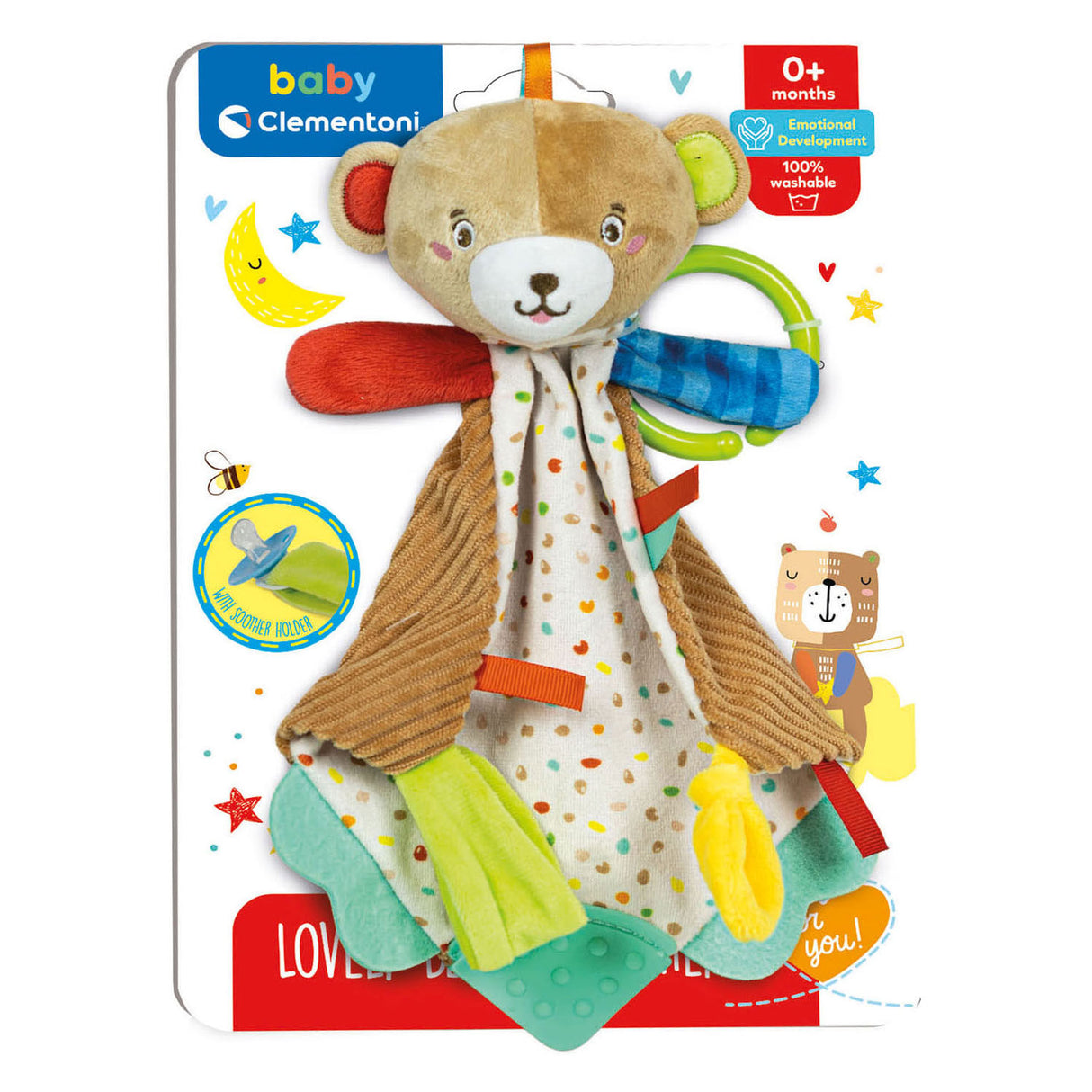 Clementoni baby - plys ranglebjørn