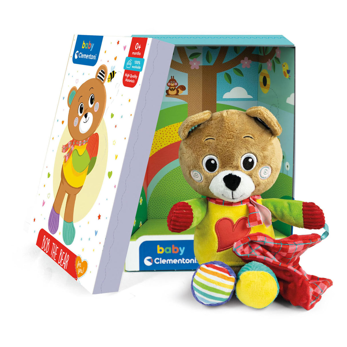Clementoni Baby Pluchen Cuddle Bob de øl