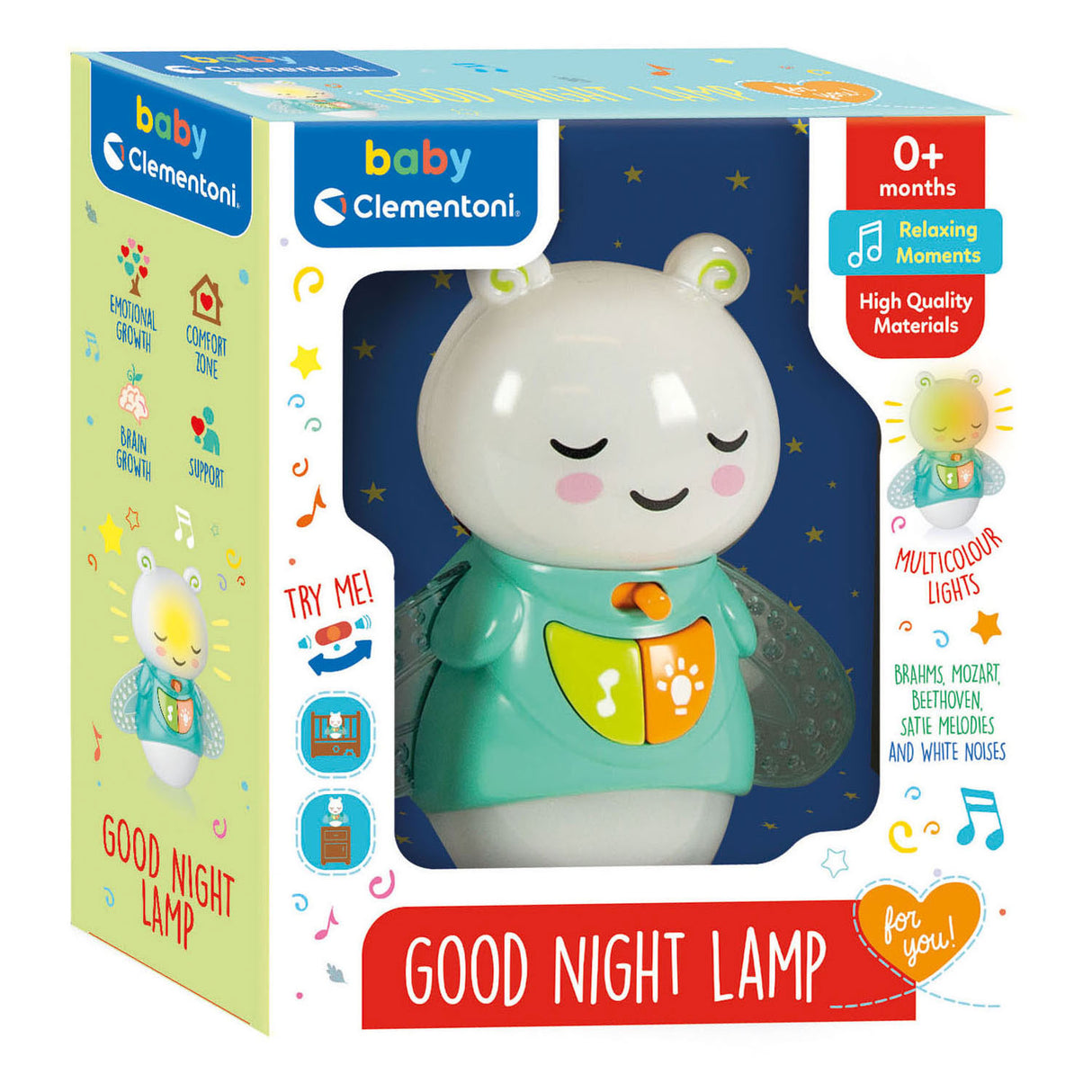 Clementoni baby - ildflue natlys