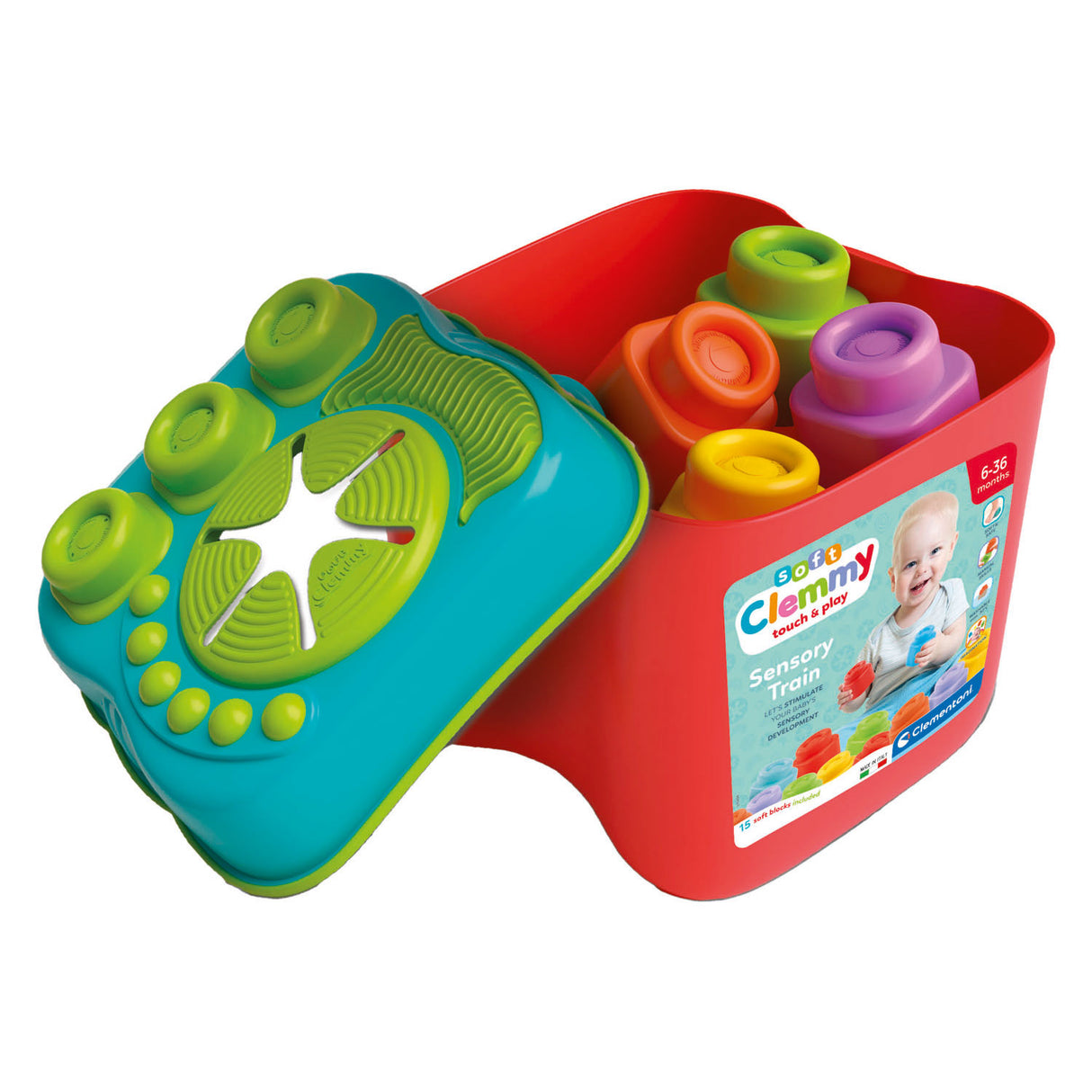 Clementoni baby clemmy - sansespand med klodser