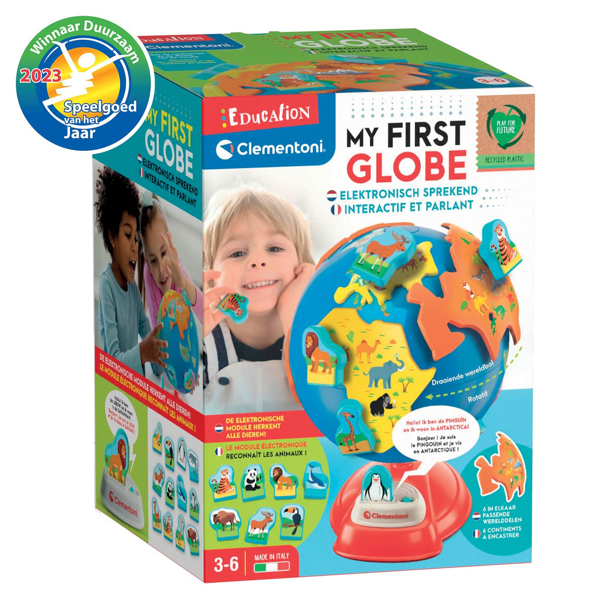 Clementoni Uddannelse Mit første Globe Learning Play