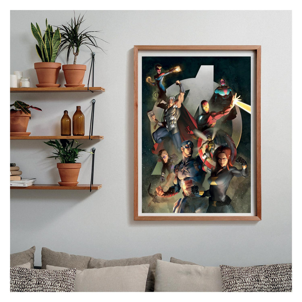 Clementoni puslespil disney 100 år - marvel avengers 1000 brikker.