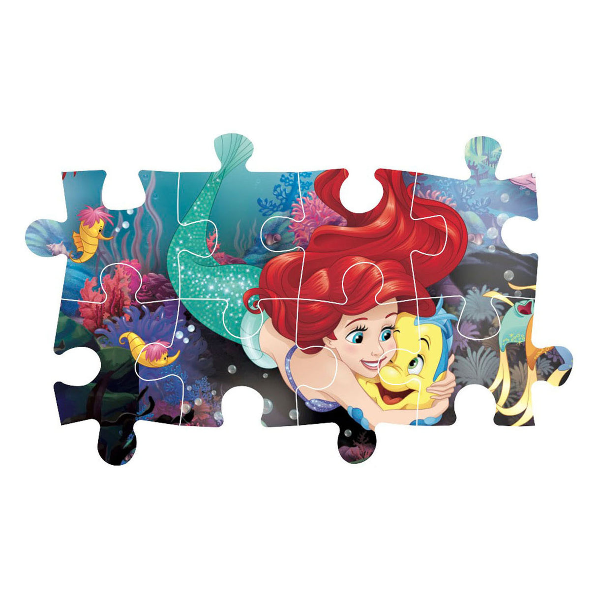Clementoni maxi puslespil disney lille havfrue, 24 stk.