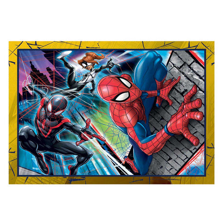 Clementoni puslespil marvel spiderman, 4i1