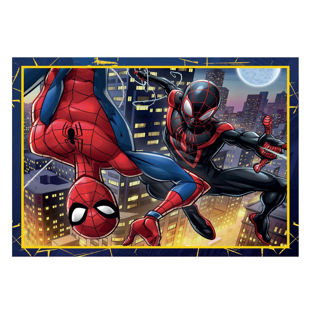Clementoni puslespil marvel spiderman, 4i1