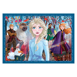 Clementoni puslespil disney frossen, 4i1