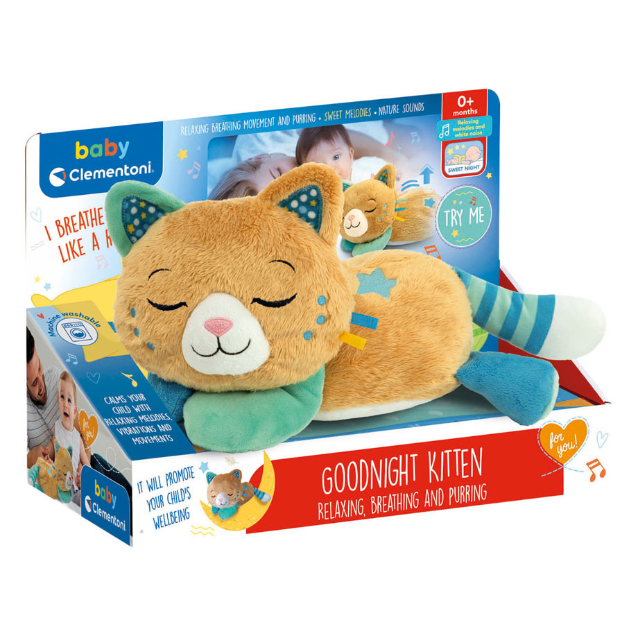 Clementoni Baby Ron Ron beroligende kat