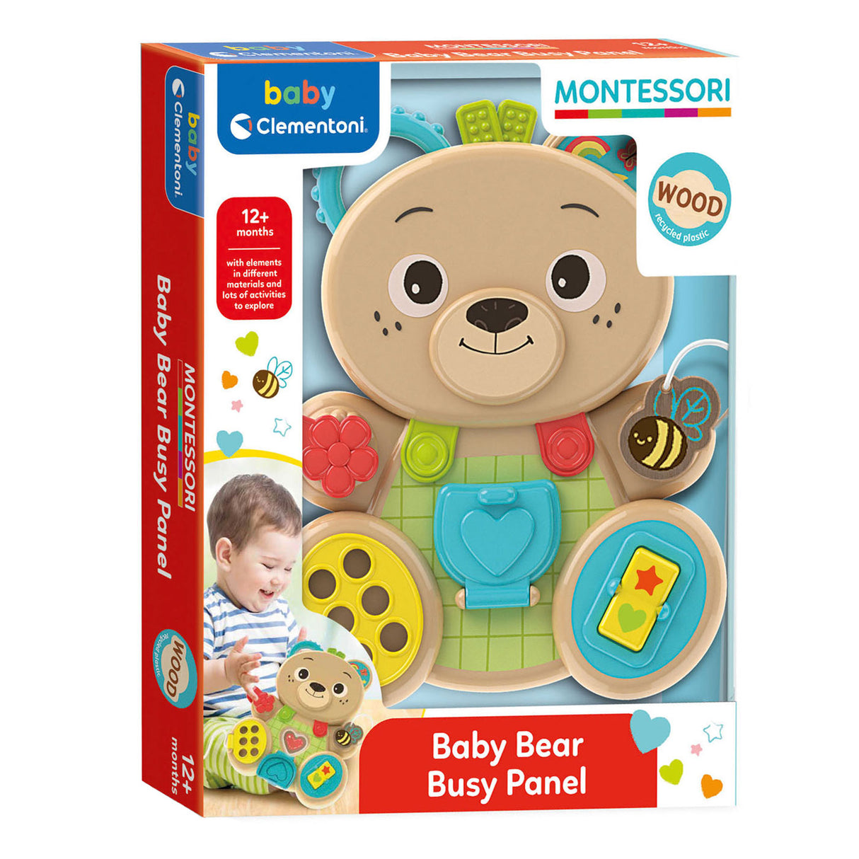 Clementoni montessori baby - travl bjørn