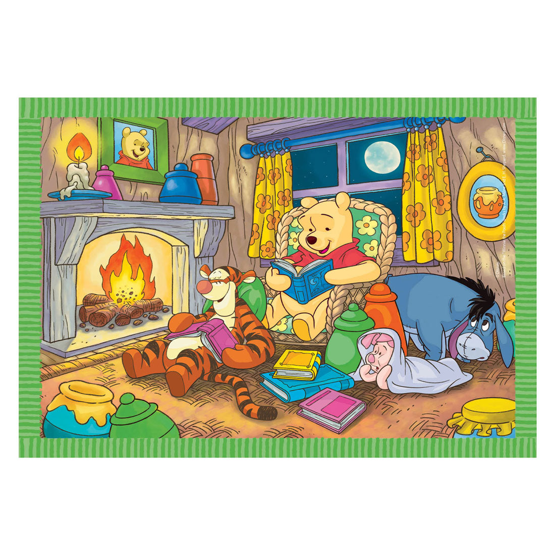 Clementoni puslespil farve disney Plys, 4i1