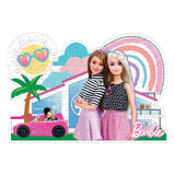 Clementoni puslespil super farve - barbie pink bil, 104 stk.