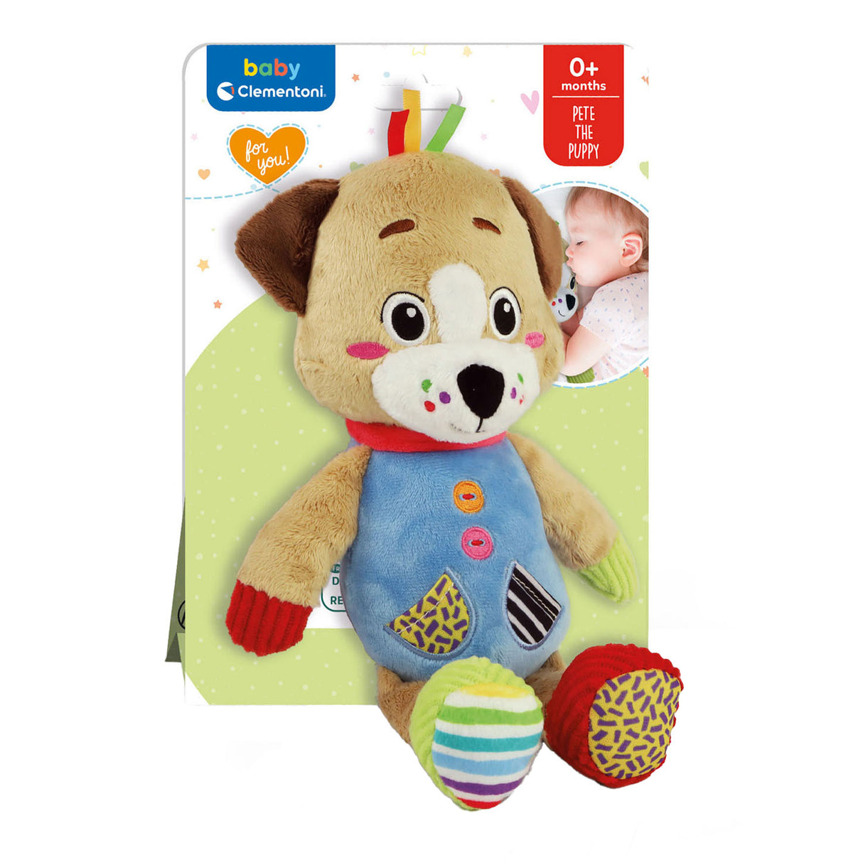 Clementoni Baby My First Animal Cuddle - Hund