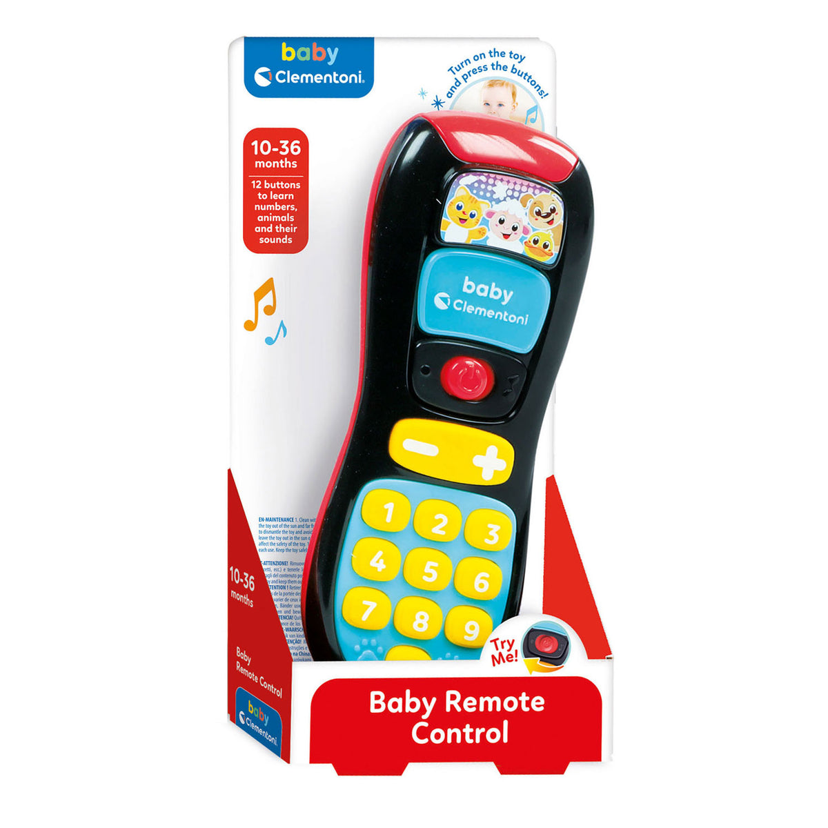 Clementoni baby fjernbetjening