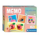 Clementoni memo -spil med farver