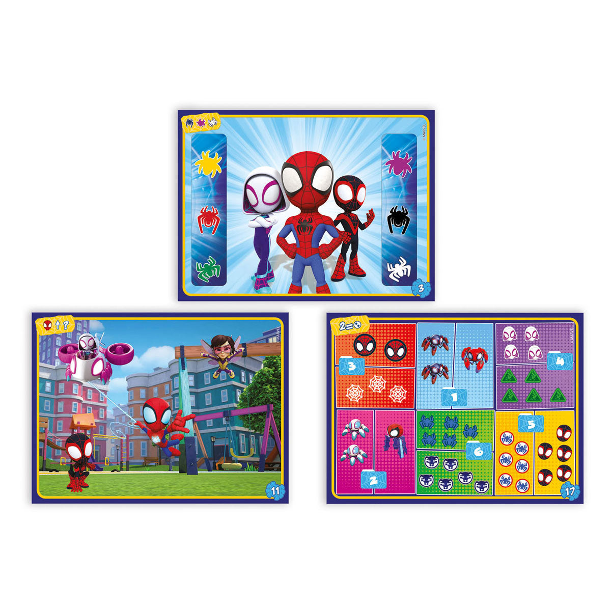 Clementoni quizzy spidey og hans fantastiske venner 3-6 år