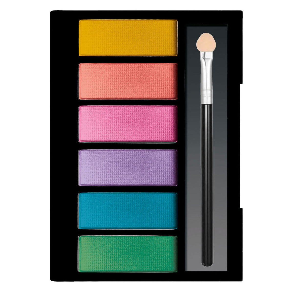 Clementoni Crazy Chic Eye Shadow Palet Tropical Vibe, 6 farver