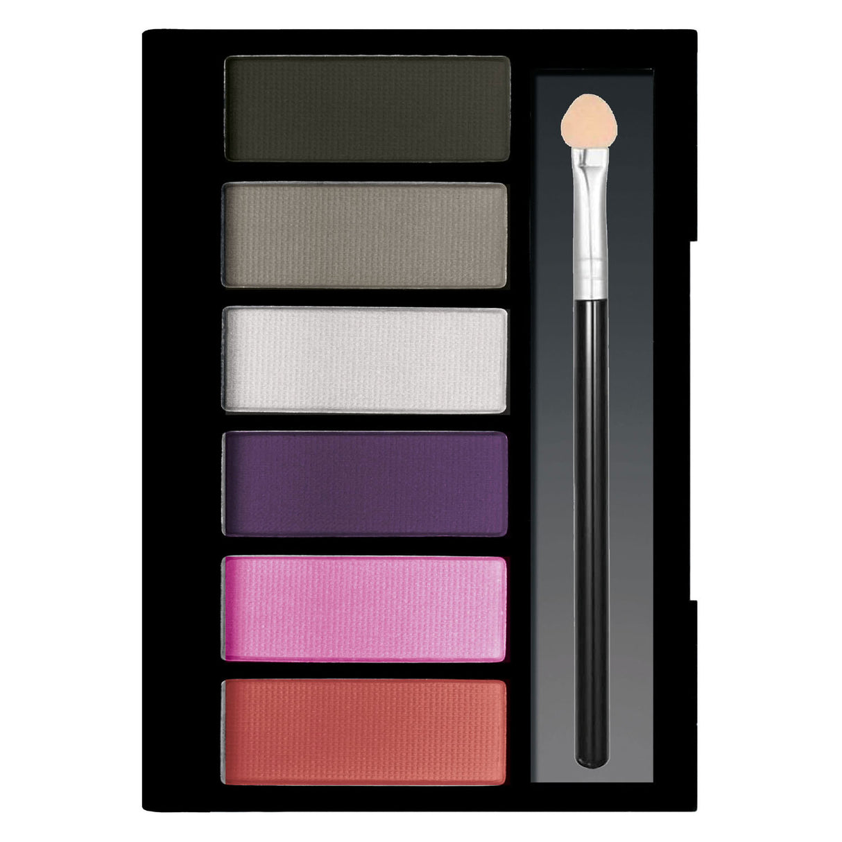 Clementoni Crazy Chic Eye Shadow Palet Party Queen, 6 farver