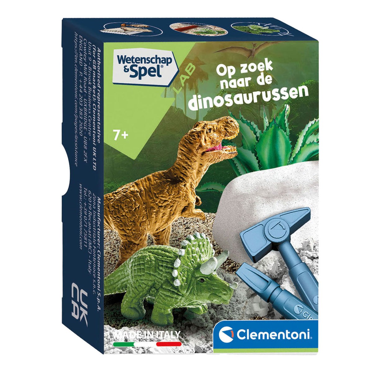 Clementoni videnskab og spil - på jagt efter dinosaurerne
