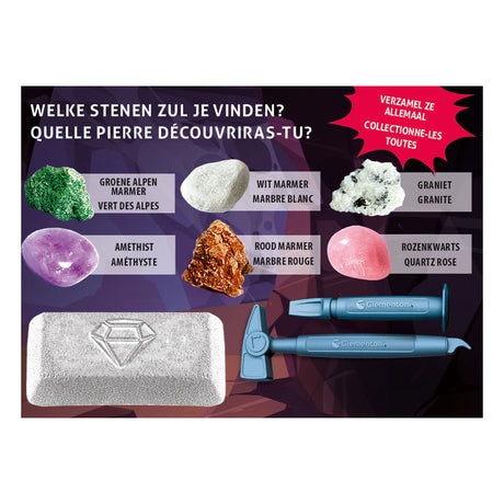 Clementoni Science and Game - På udkig efter sten og mineraler