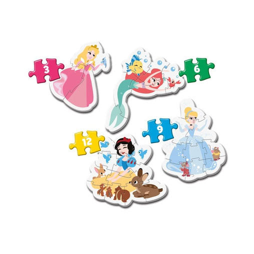 Clementoni puslespil mine første puslespil - disney prinsesse