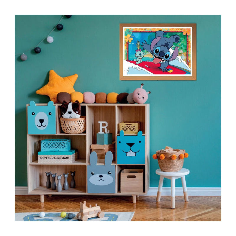 Clementoni Jigsaw Puzzle Super Color Disney Stitch, 2x20st.