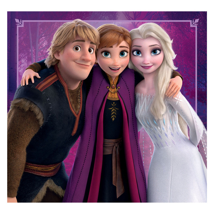 Disney Clementoni Jigsaw Puzzle Super Color Square Frozen, 3x48st.