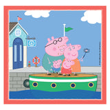 Clementoni Jigsaw Puzzle Super Color Square Peppa Pig, 3x48st.