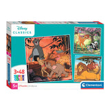 Disney Ben Puzzel Super Color Square Classics II, 3x48st.