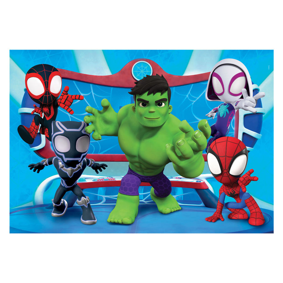 Clementoni Jigsaw Puzzle Super Color Marvel Spidey, 60st.