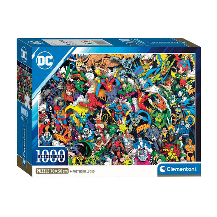 Clementoni Jigsaw Puzzle DC Comics Justice League, 1000st.