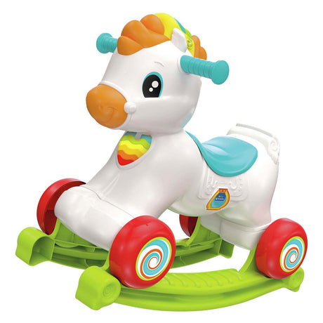 Clementoni baby - rocky gyngehesten 3i1