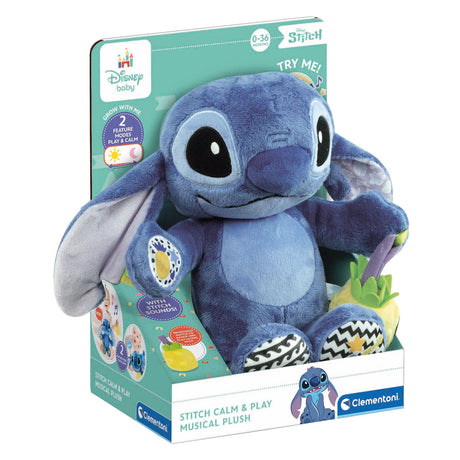 Clementoni baby - disney stitch interaktiv plys
