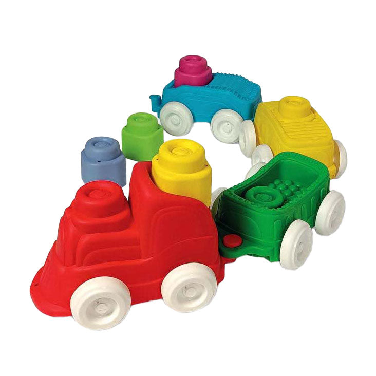 Clementoni baby - clemmy sansetog med bløde blokke, 12 stk.