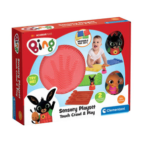 Clementoni baby - sanselegemåttebing med legefigurer, 6 stk.