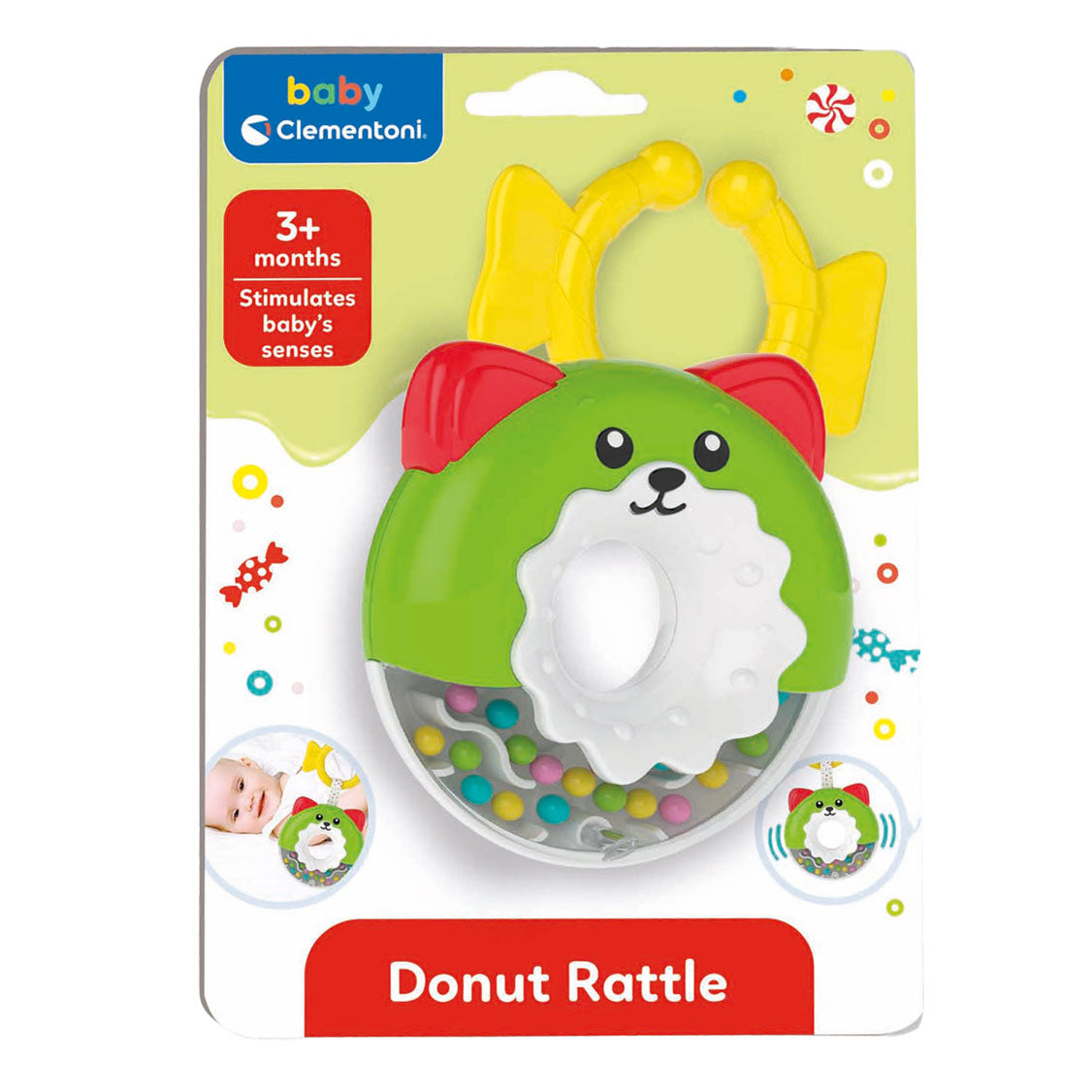 Clementoni baby rangle donut