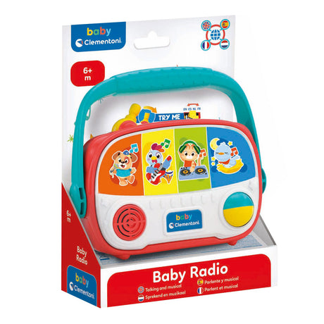 Clementoni babytaler og musikalsk radio