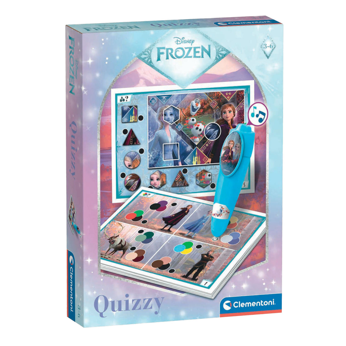Clementoni frosne quizzy spil
