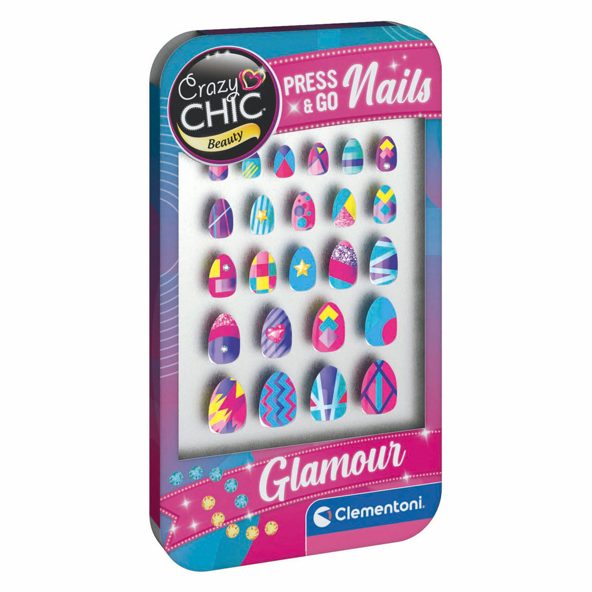 Clementoni crazy chic press go negle - glamour