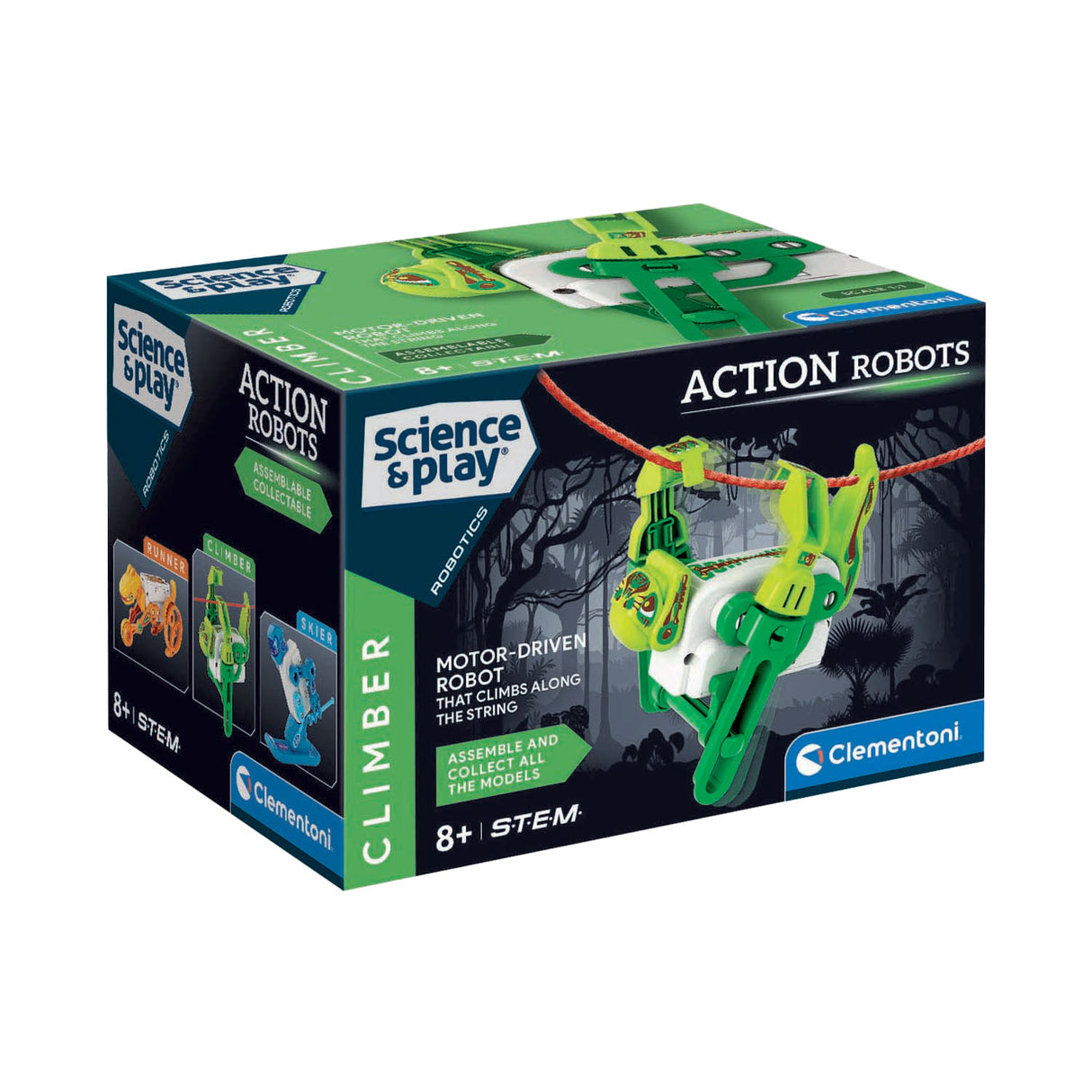 Clementoni videnskabsspil - robot-sportsklatrer